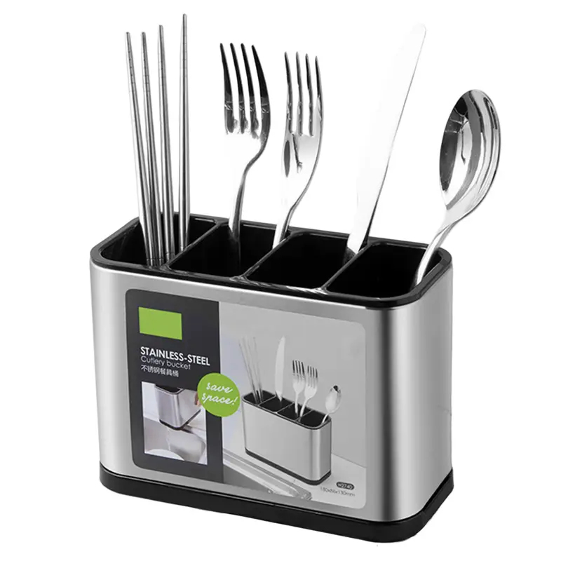 Kitchen Appliances Storage - Stainless Steel Kitchen Utensils Holder, Rustproof