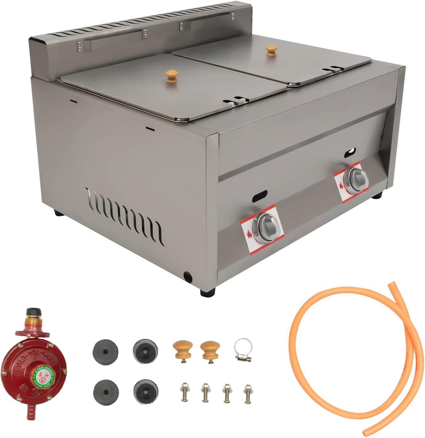 Deep Fryer Stainless - Propane LPG Gas Deep Fryer 2