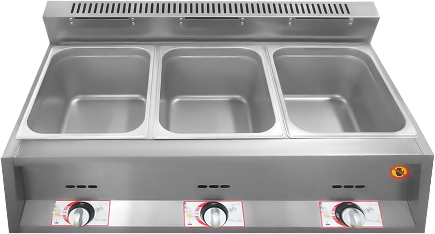 Deep Fryer Stainless - Commercial Gas Deep Fryer, Countertop Stainless