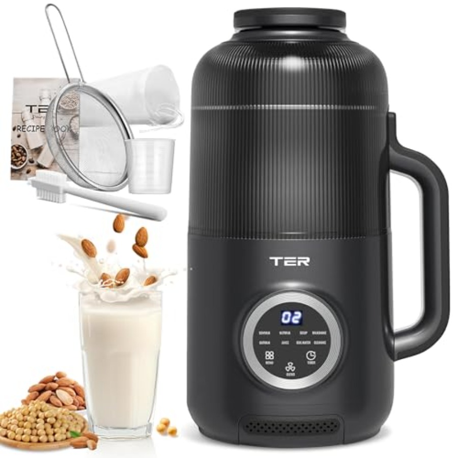 Soy Milk Maker - 40oz Nut Milk Maker Machine 10