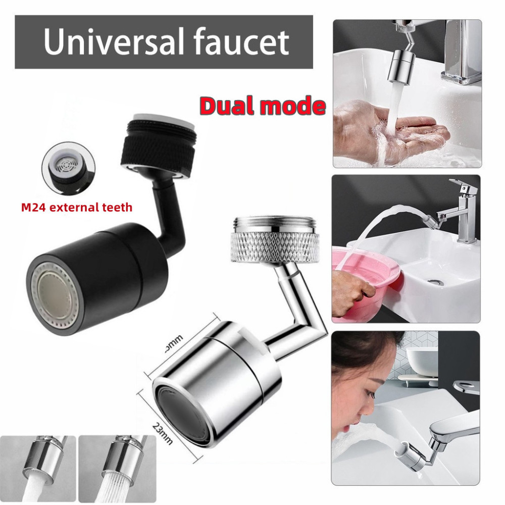 Kitchen Appliances Design - stainless steel 720°Rotation Faucet extender Universal