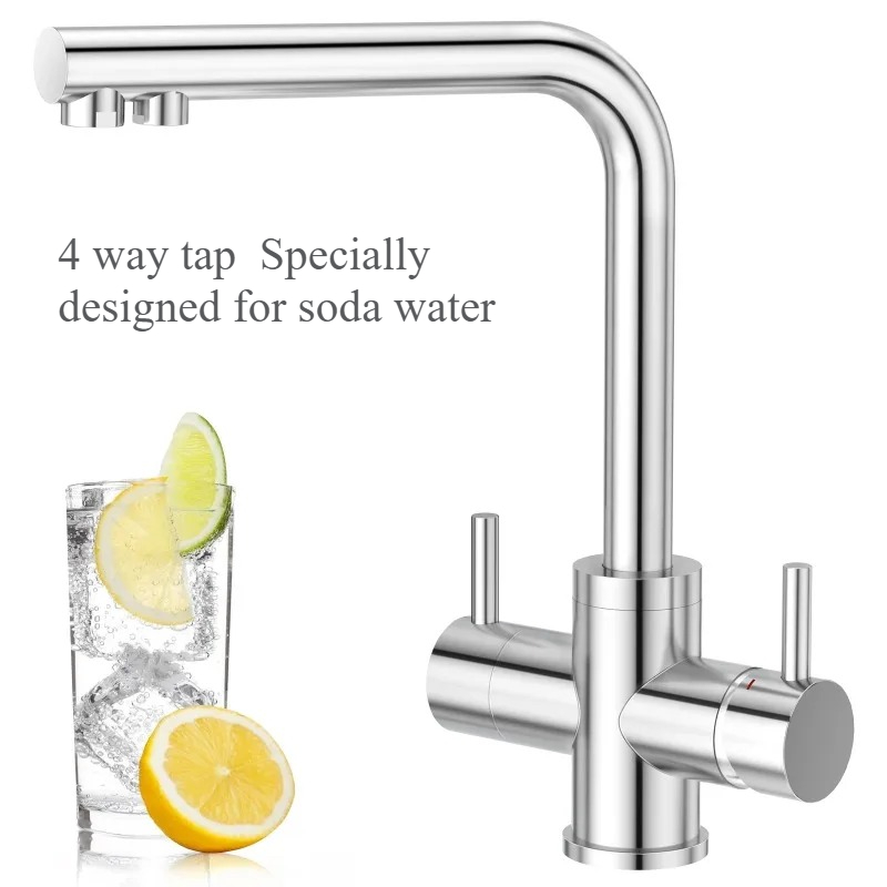 Kitchen Appliances Design - Soda 4 Way Kitchen Faucet Kitchen