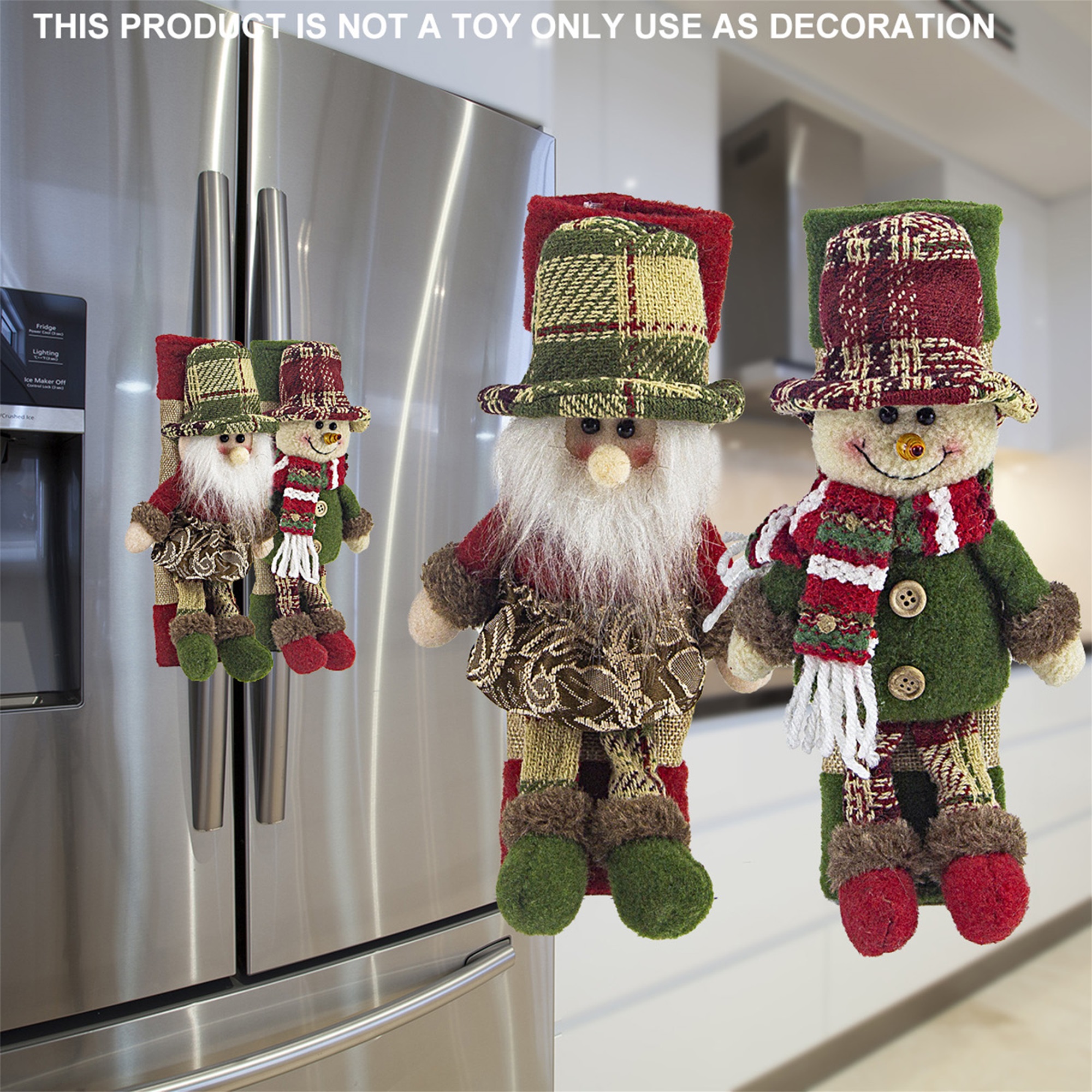 Christmas Refrigerator Door Ha – Kitchen Appliances For.Xmas recenzja i cena