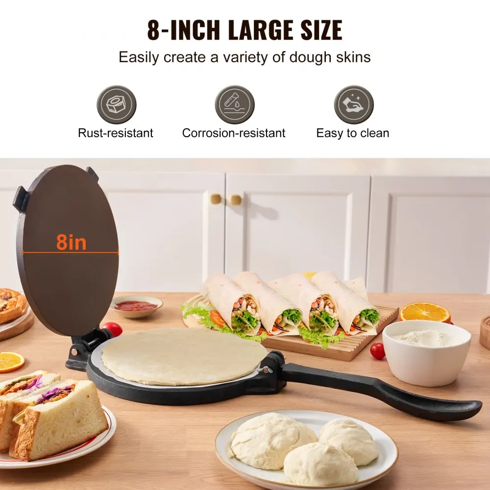 Tortilla Press 8 Inch and  Cas – Tortilla Press Cast recenzja i cena