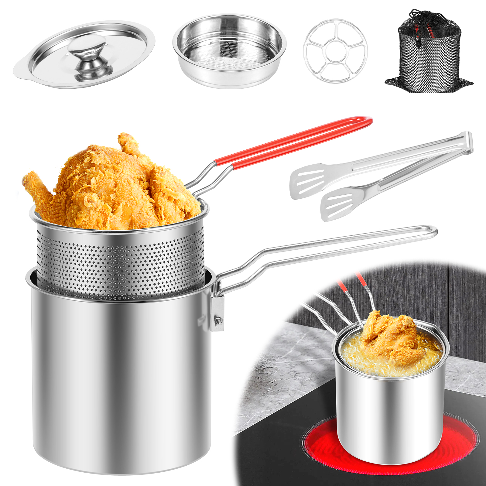 Deep Fryer Pots Stainless Stee – Deep Fryer Stainless recenzja i cena