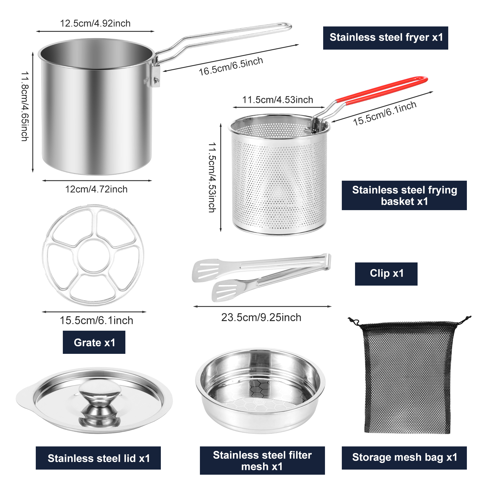 Deep Fryer Pots Stainless Stee – Deep Fryer Stainless recenzja i cena