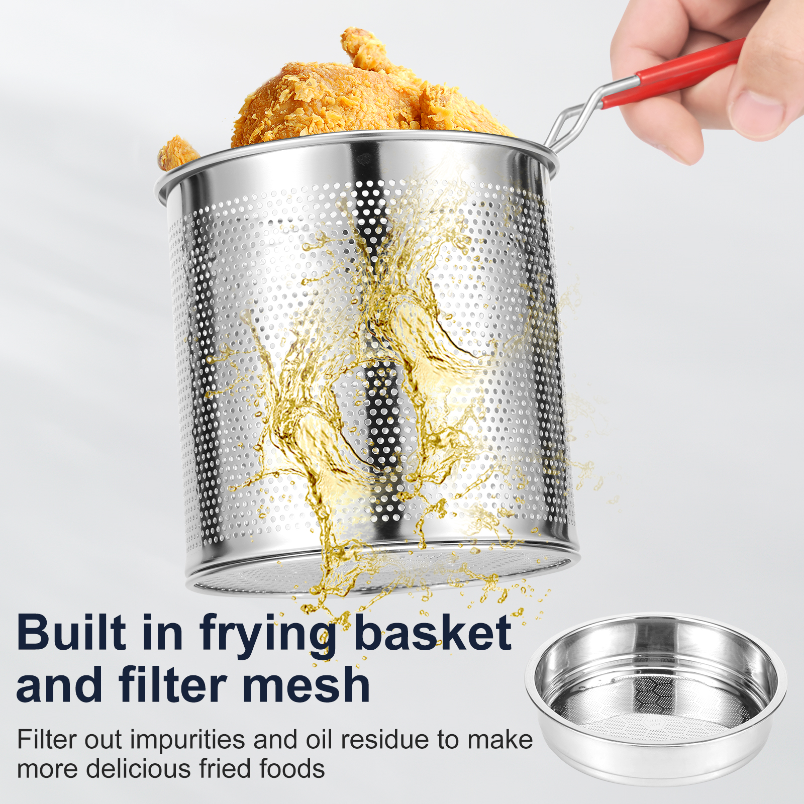 Deep Fryer Pots Stainless Stee – Deep Fryer Stainless recenzja i cena