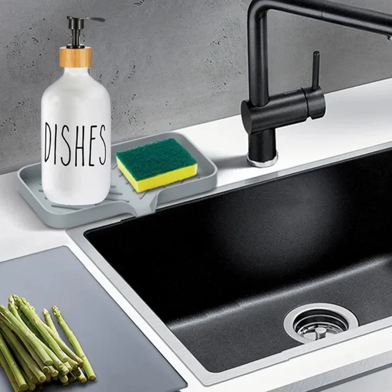 Kitchen Sink Sponge Holder Sil – Kitchen Appliances Storage recenzja i cena