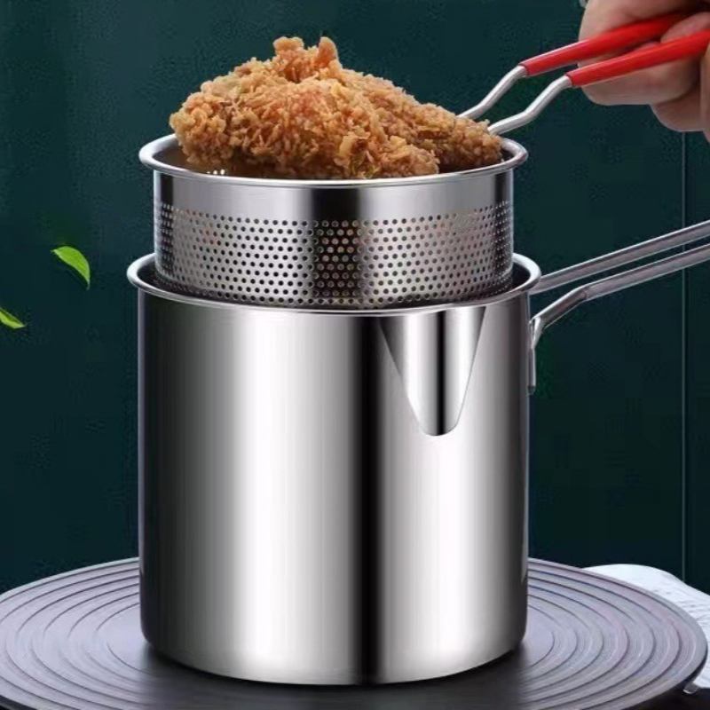 304 Stainless Steel Deep Fryer – Kitchen Appliances Cooking recenzja i cena