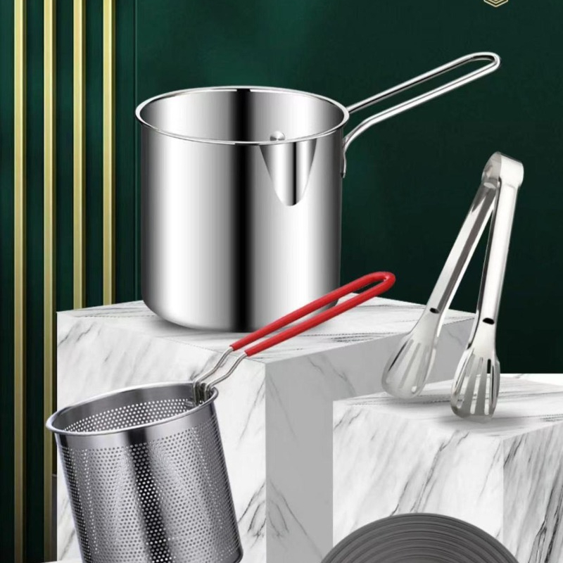 304 Stainless Steel Deep Fryer – Kitchen Appliances Cooking recenzja i cena