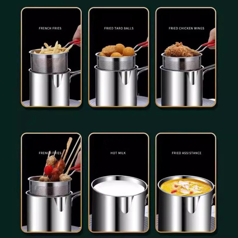 304 Stainless Steel Deep Fryer – Kitchen Appliances Cooking recenzja i cena
