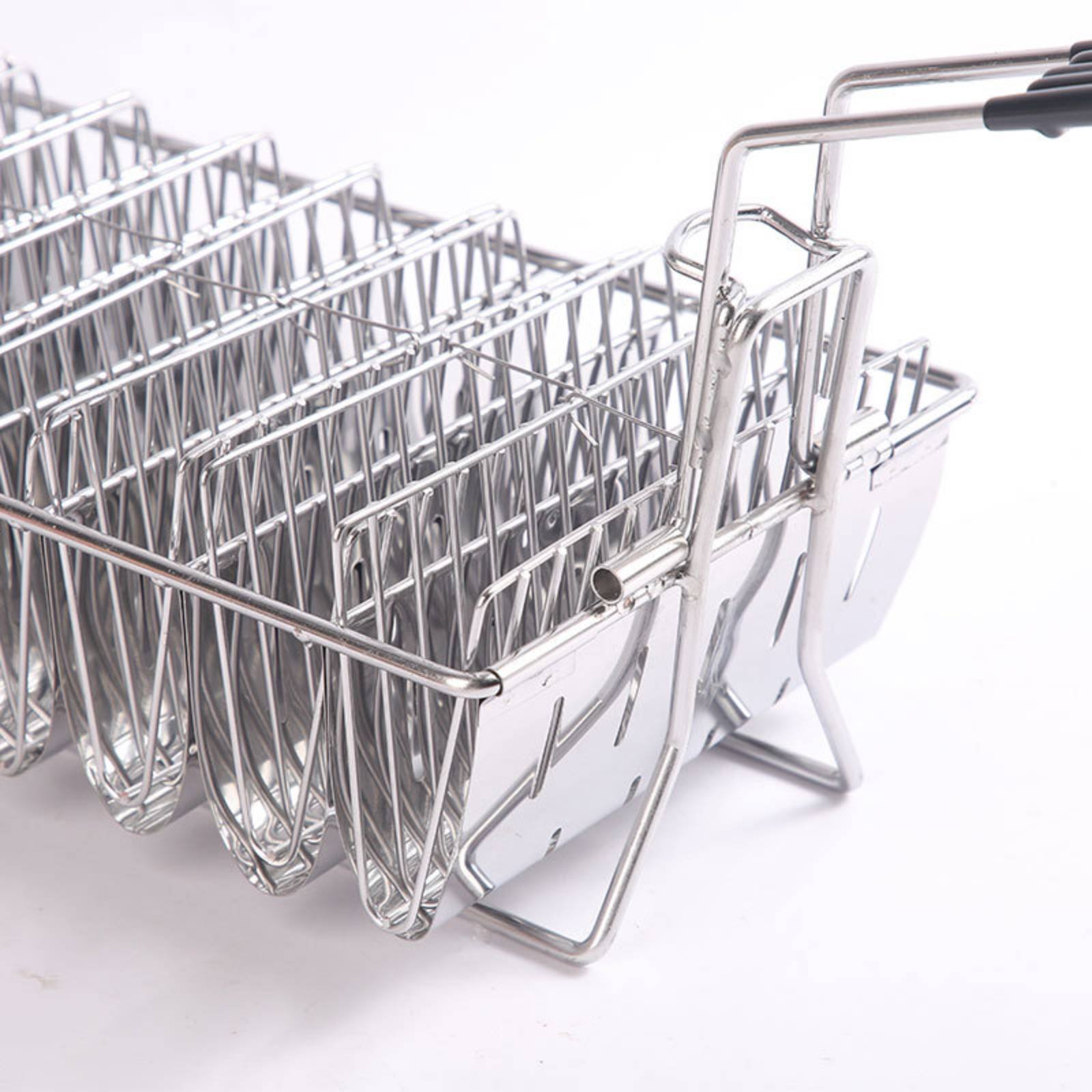 8 Slot Taco Rack Heat Resistan – Deep Fryer Stainless recenzja i cena