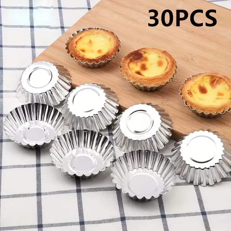 Reusable  Aluminum Egg Tart Mo – Kitchen Appliances Design recenzja i cena