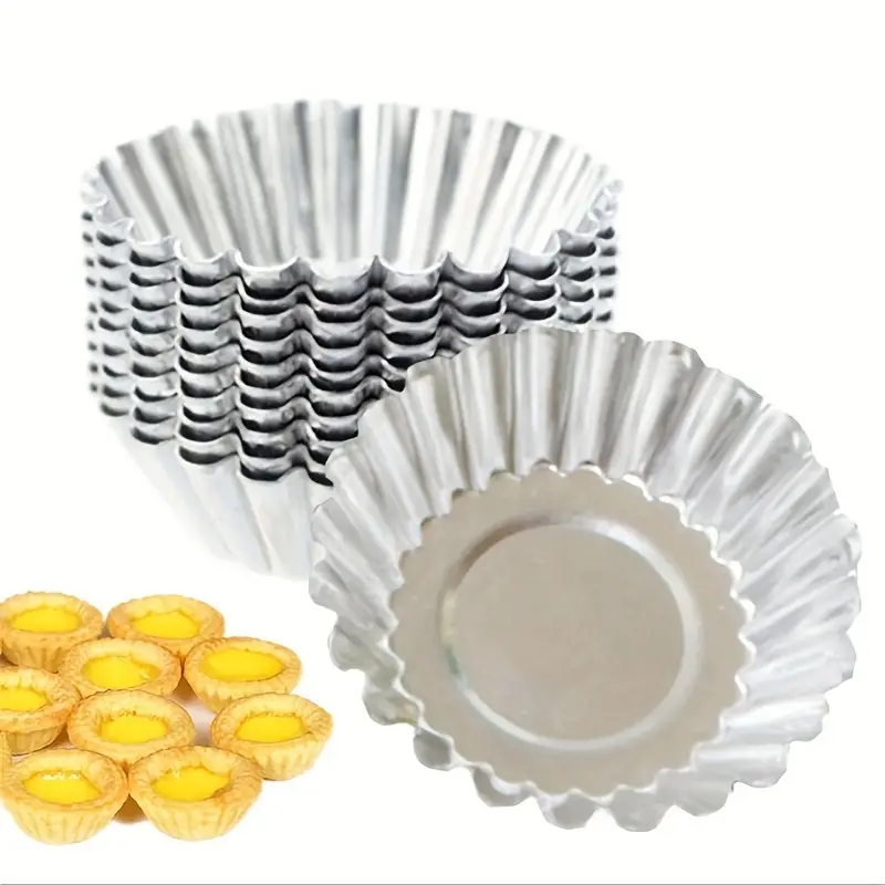 Reusable  Aluminum Egg Tart Mo – Kitchen Appliances Design recenzja i cena