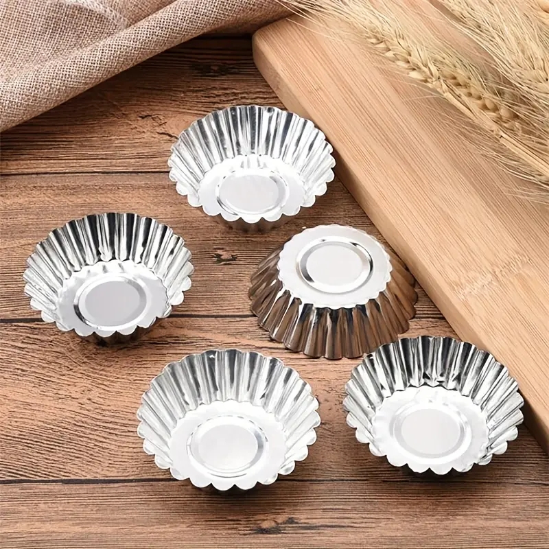 Reusable  Aluminum Egg Tart Mo – Kitchen Appliances Design recenzja i cena