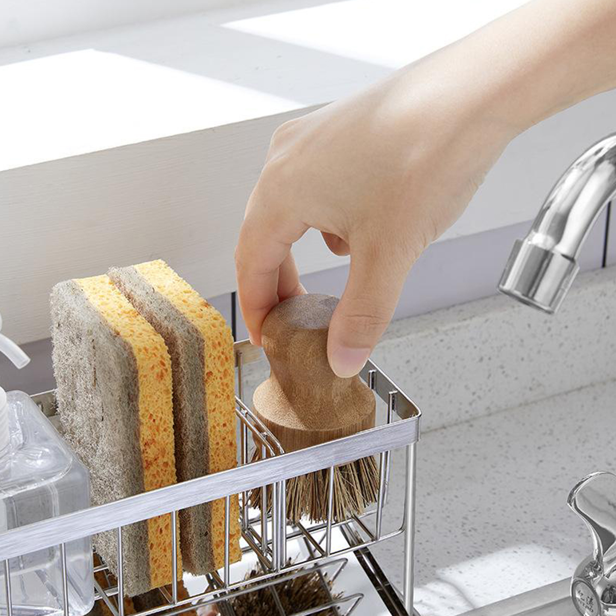 Sink sponge Holder 304 stainle – Kitchen Appliances Storage recenzja i cena