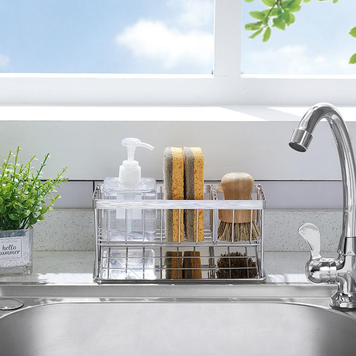 Sink sponge Holder 304 stainle – Kitchen Appliances Storage recenzja i cena