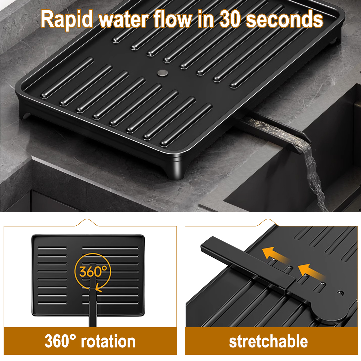 2 Tier Dish Drying Rack with U – Kitchen Appliances Storage recenzja i cena