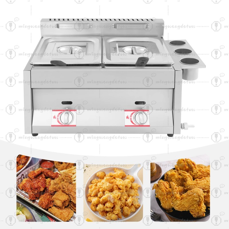 NEW Commercial Gas Deep Fryer  – Deep Fryer Stainless recenzja i cena