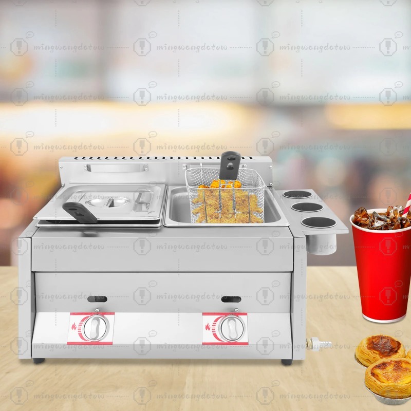 NEW Commercial Gas Deep Fryer  – Deep Fryer Stainless recenzja i cena