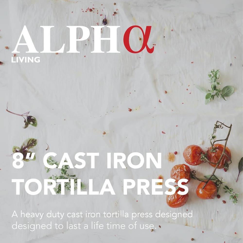8 Inch Cast Iron Tortilla Pres – Tortilla Press Cast recenzja i cena