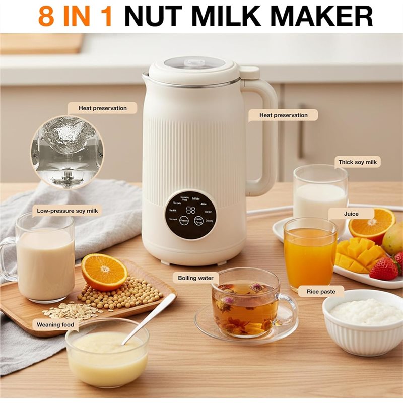 【PASSIONE 】Soy Milk Maker 40Oz – Soy Milk Maker recenzja i cena