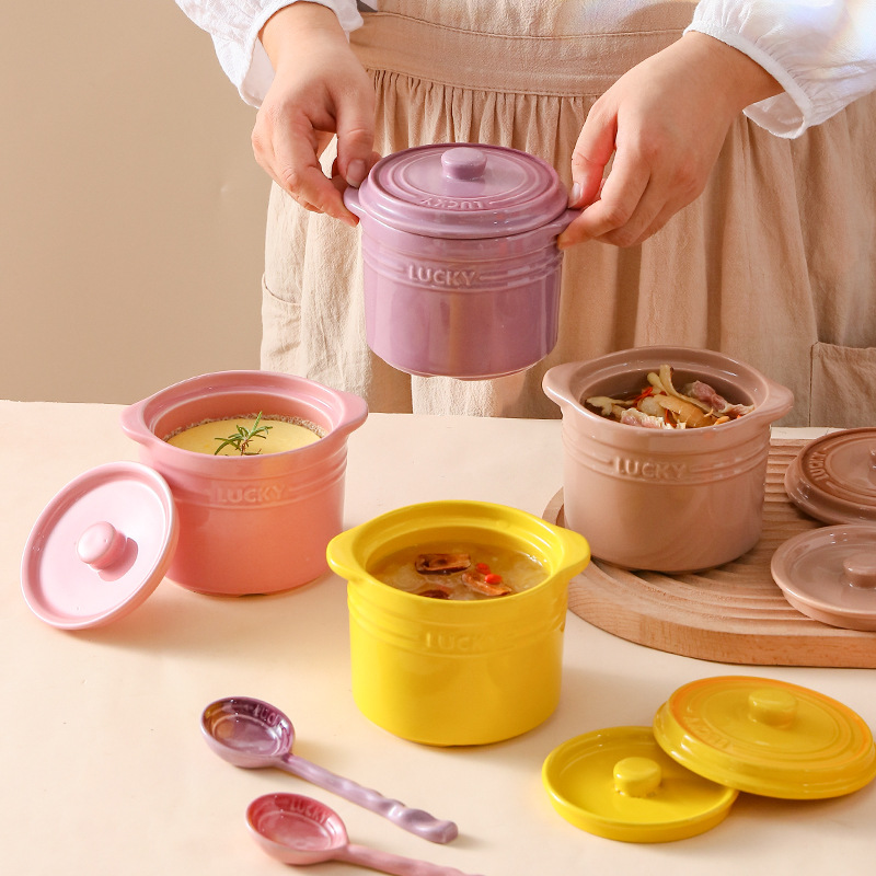 Double Lid Ceramic Bowl,Bird's – Kitchen Appliances Cooking recenzja i cena