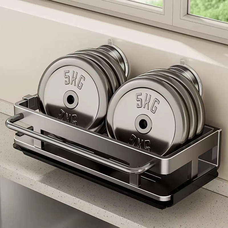 Suction Cup Storage Shelf Punc – Kitchen Appliances Storage recenzja i cena