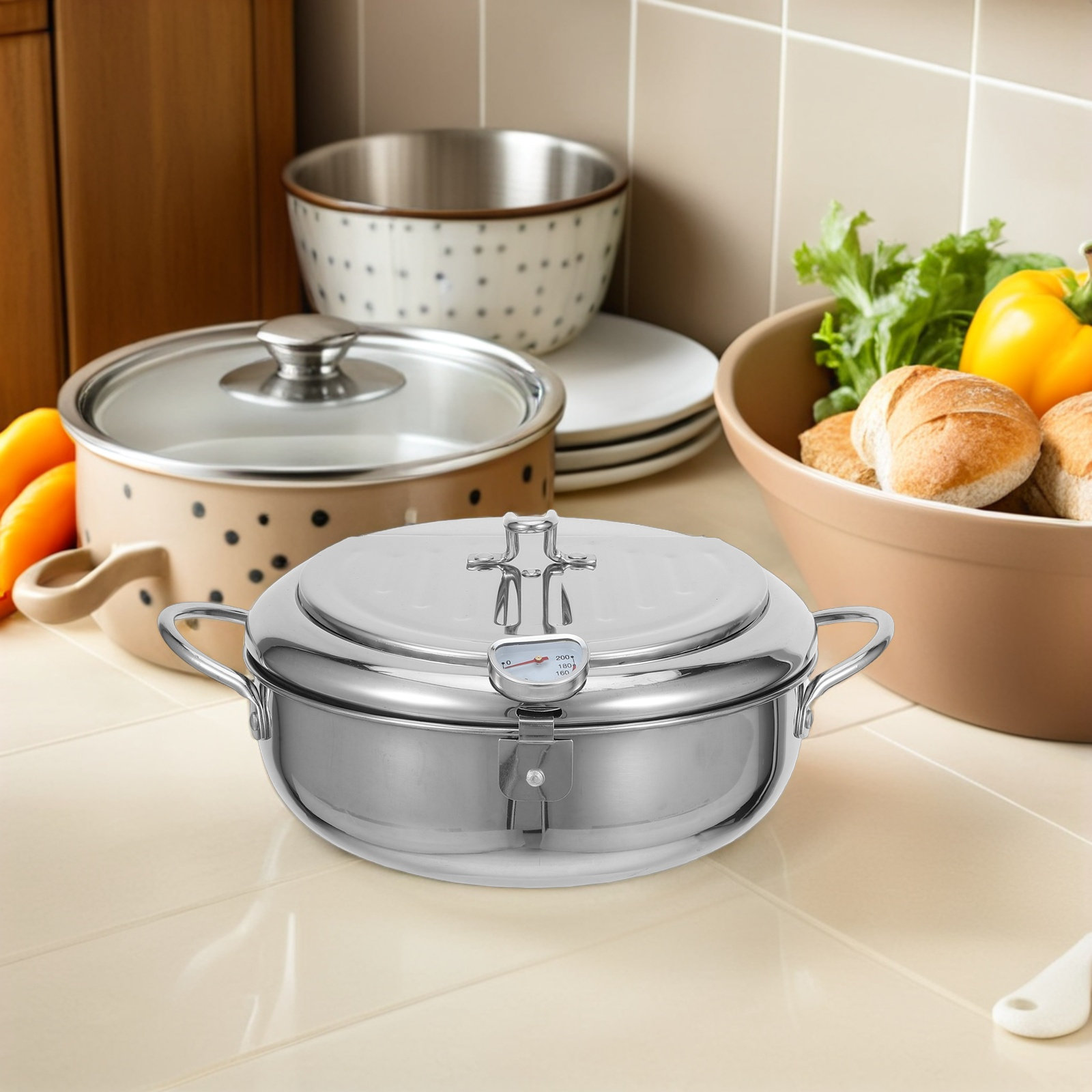 Japanese Tempura Deep Fryer Po – Deep Fryer Stainless recenzja i cena
