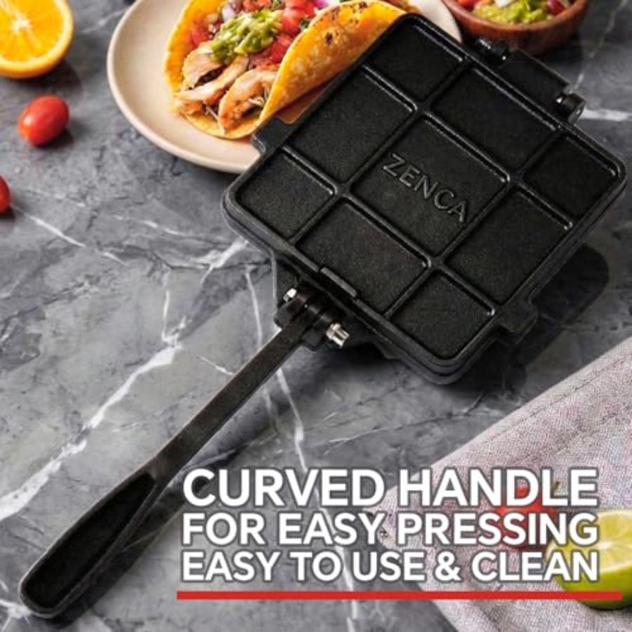 ZENCA Square Tortilla Press 8  – Tortilla Press Cast recenzja i cena