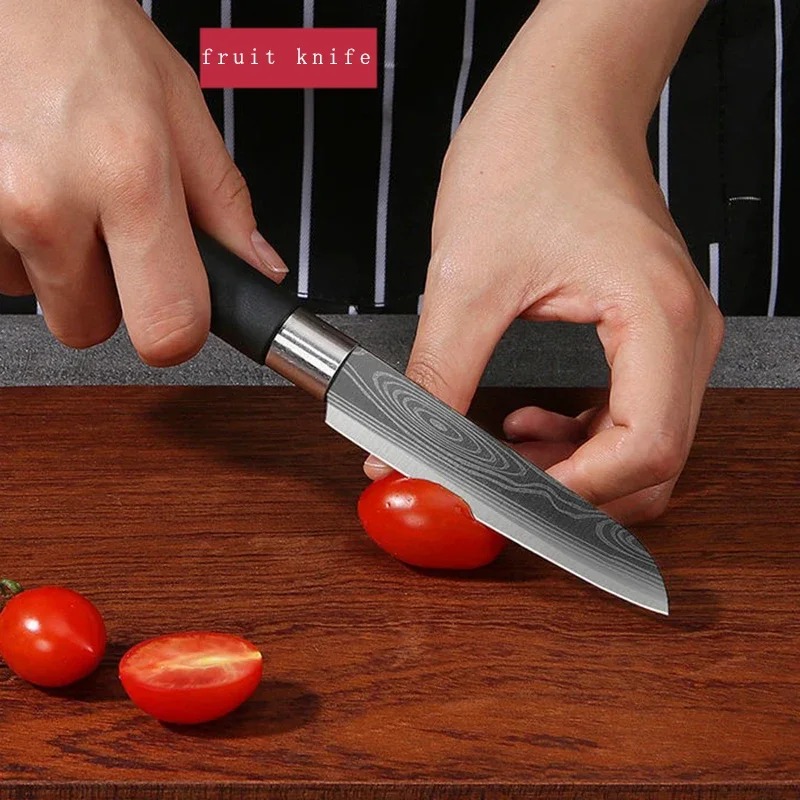 Damascus pattern Kitchen Knife – Kitchen Appliances Cooking recenzja i cena