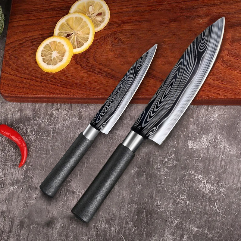 Damascus pattern Kitchen Knife – Kitchen Appliances Cooking recenzja i cena