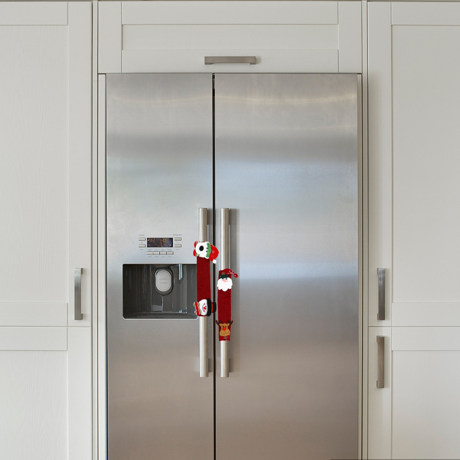 4Pcs Xmas Door Handle Gloves R – Kitchen Appliances For.Xmas recenzja i cena
