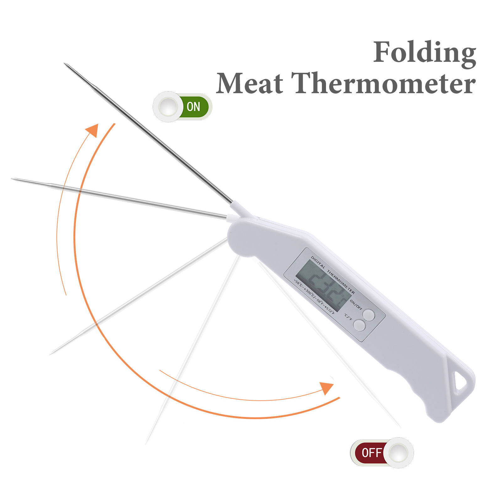 Folding Electronic Thermometer – Kitchen Appliances Cooking recenzja i cena
