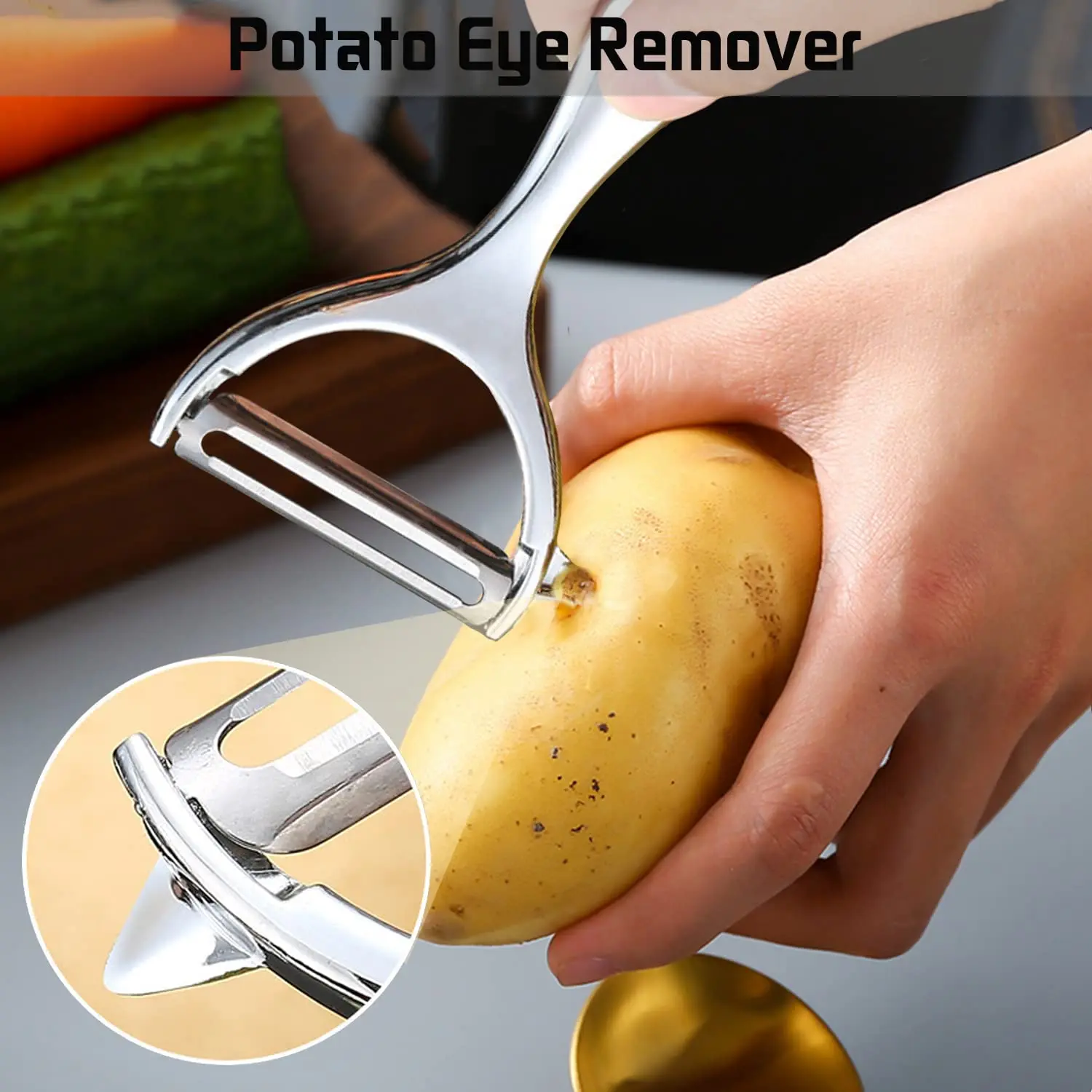 Stainless Steel Potato Peeler  – Kitchen Appliances Japan recenzja i cena
