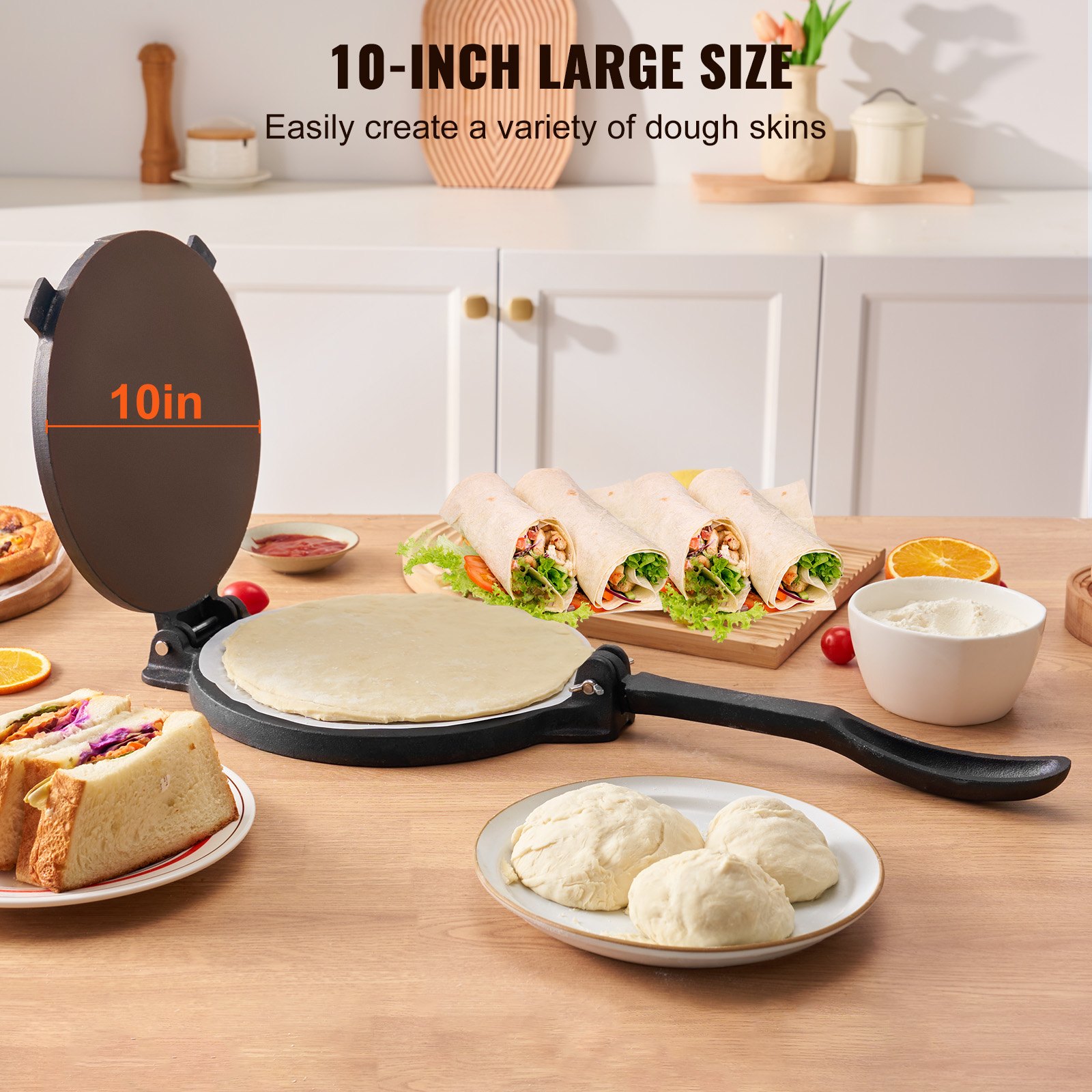 Tortilla Press, 10 Inch Tortil – Tortilla Press Cast recenzja i cena