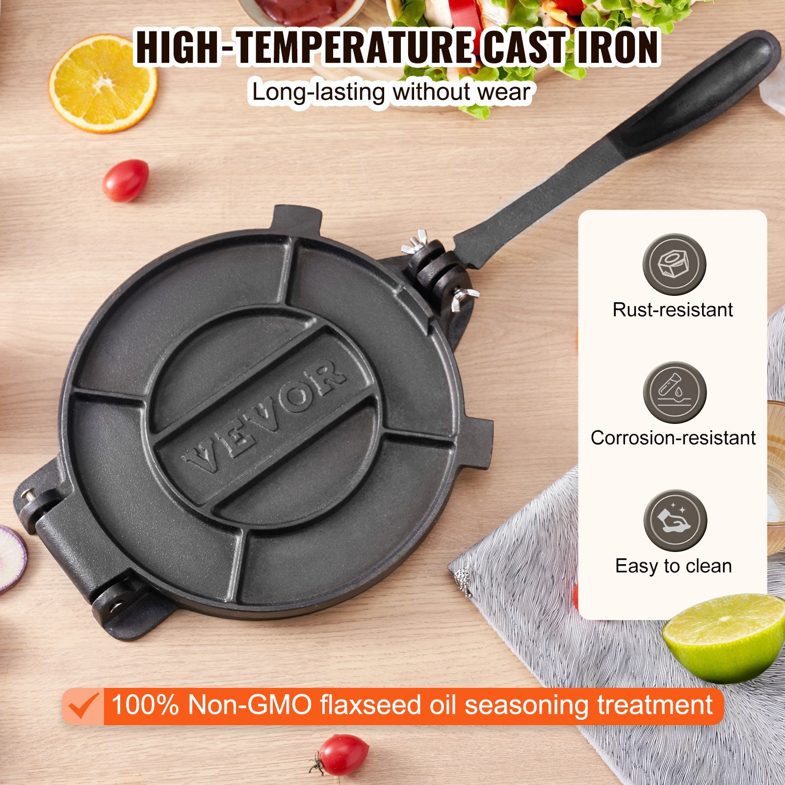 Tortilla Press, 10 Inch Tortil – Tortilla Press Cast recenzja i cena