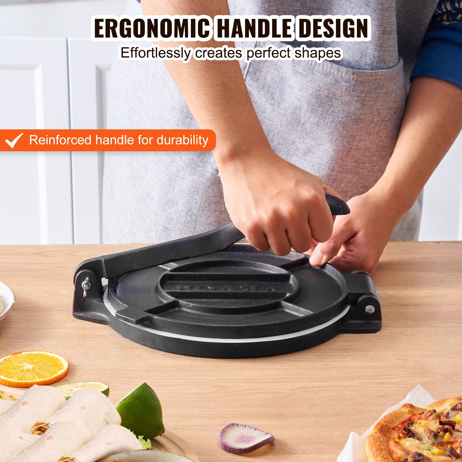 Tortilla Press, 10 Inch Tortil – Tortilla Press Cast recenzja i cena