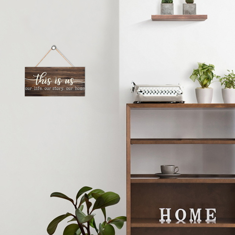 Rustic This is us Wall Hanging – Kitchen Appliances Design recenzja i cena