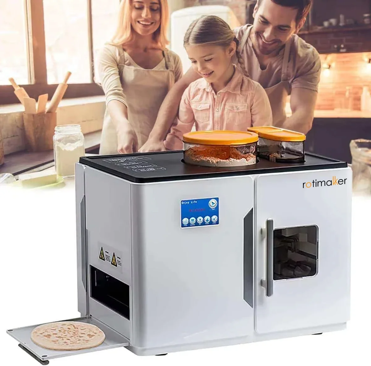 Automatic Electric Roti Robot  – Roti Maker Automatic recenzja i cena