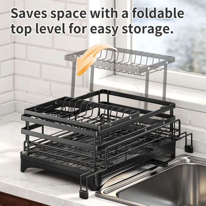 Foldable Over Sink Dish Drying – Kitchen Appliances Storage recenzja i cena