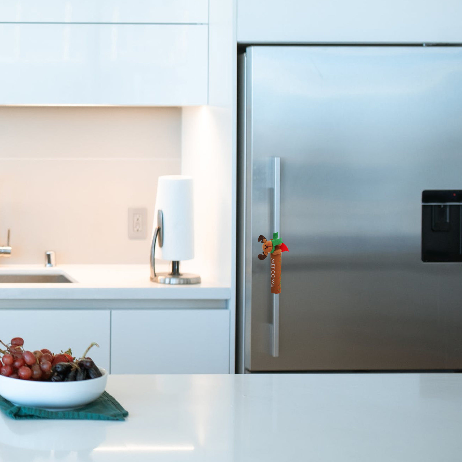 2Pcs Festive Fridge Handle Cov – Kitchen Appliances For.Xmas recenzja i cena