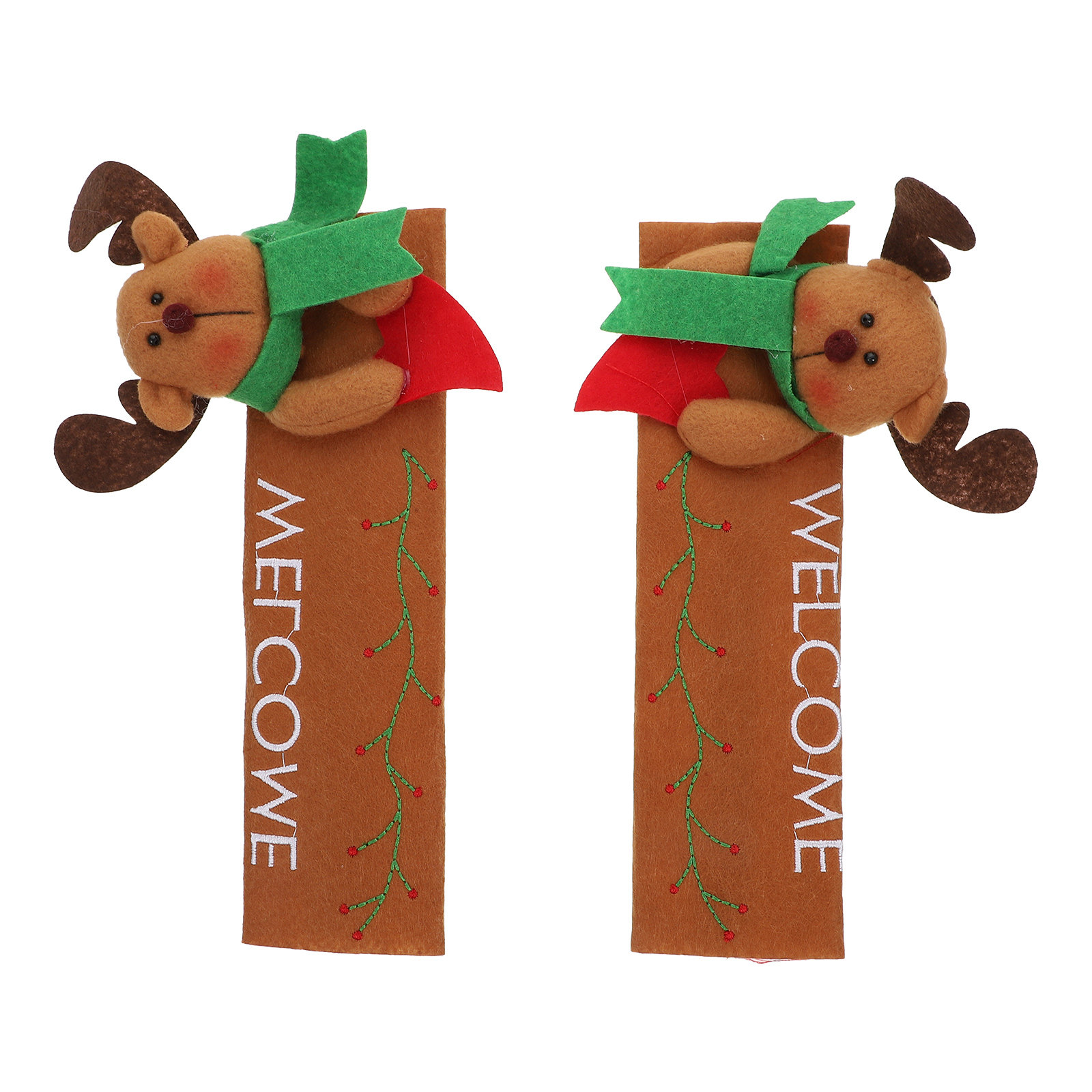 2Pcs Festive Fridge Handle Cov – Kitchen Appliances For.Xmas recenzja i cena
