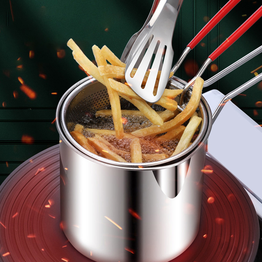 1Set Stainless Steel Fryer Kit – Deep Fryer Stainless recenzja i cena