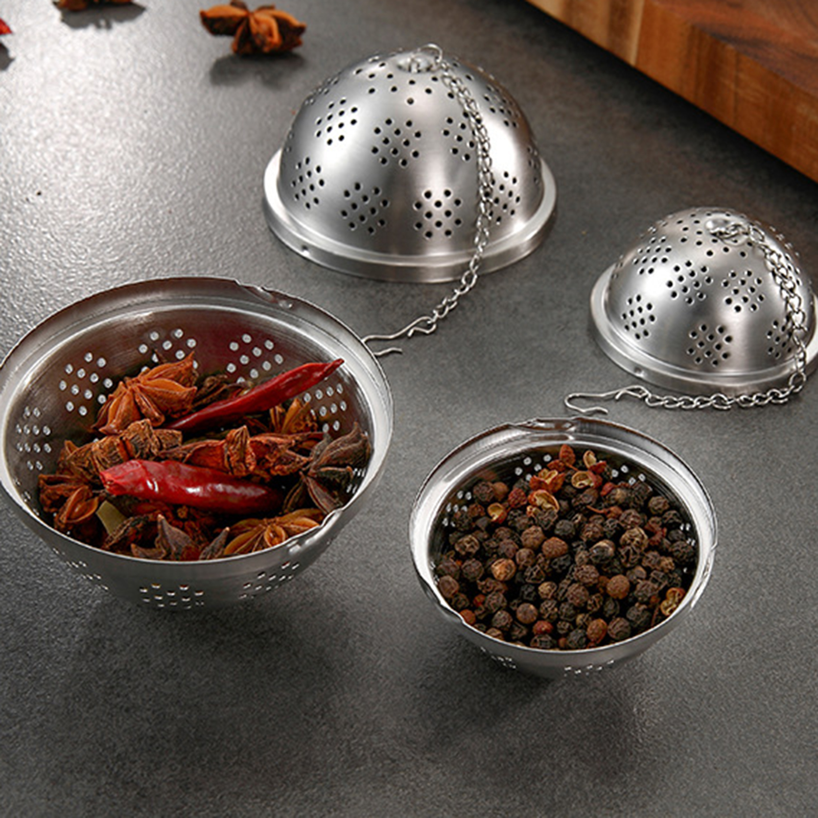 Stainless Steel Fine Mesh Tea  – Kitchen Appliances Storage recenzja i cena