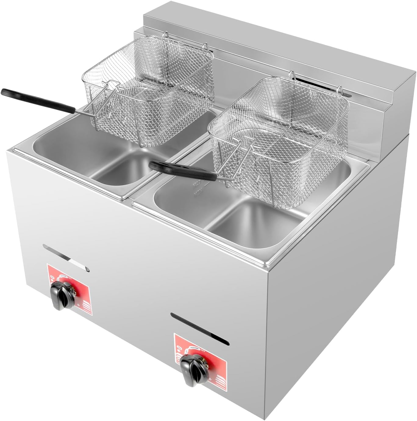 Stainless Steel Deep Double Cy – Deep Fryer Stainless recenzja i cena