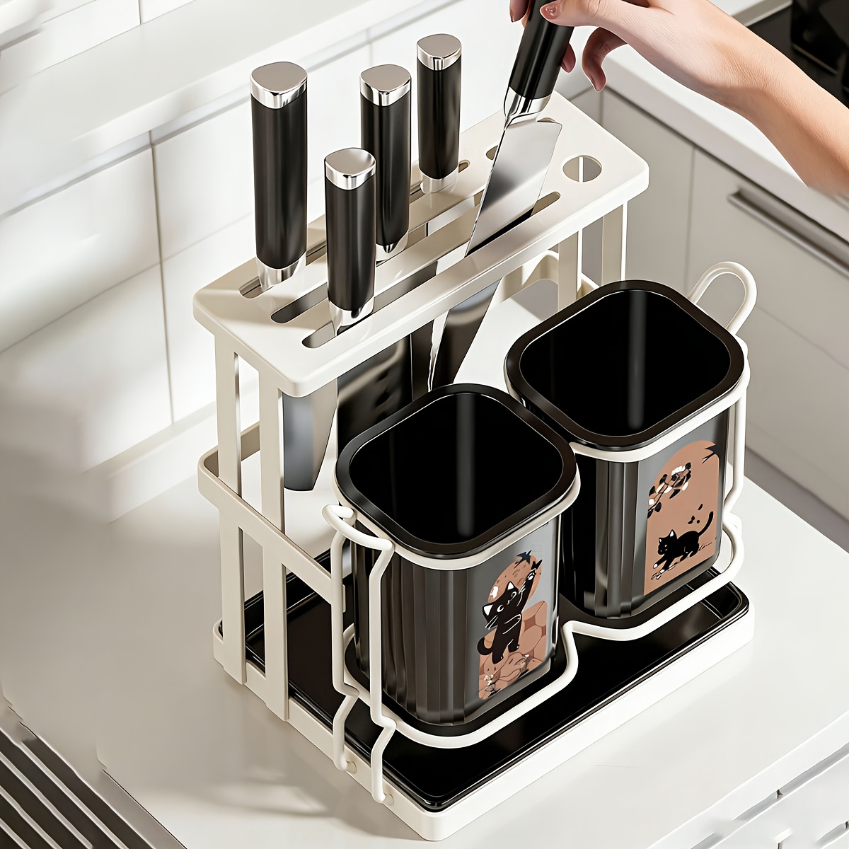 1pc Carbon Steel Kitchen Utens – Kitchen Appliances Storage recenzja i cena