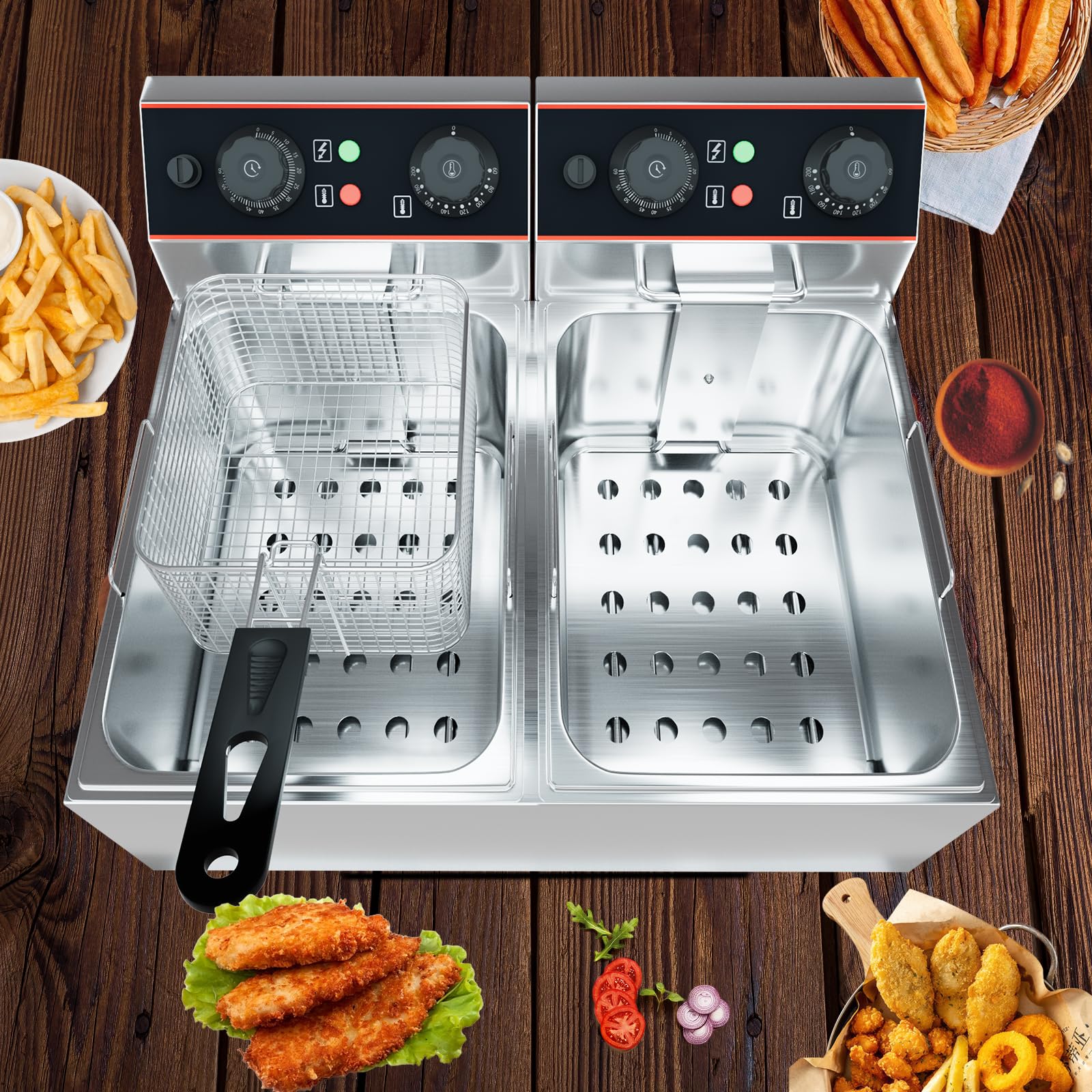 6/8/11L Commercial Electric De – Deep Fryer Stainless recenzja i cena