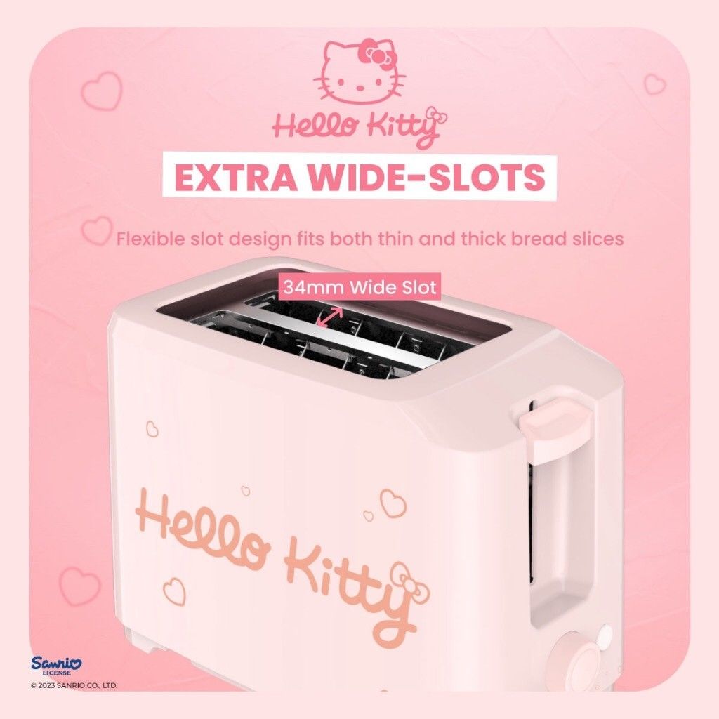 Hello Kitty Big Face Toaster S – Kitchen Appliances Gift Items recenzja i cena