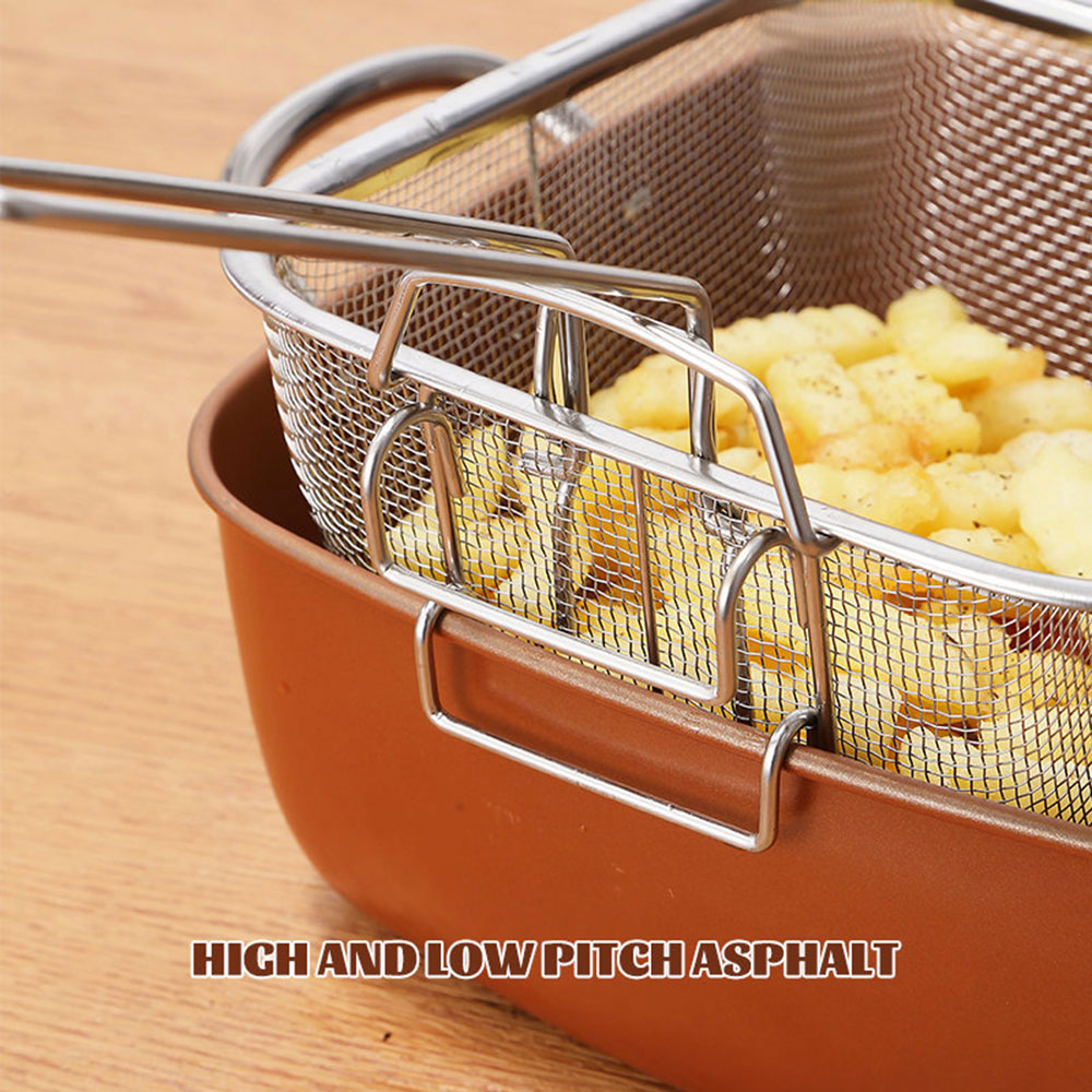 4 Piece Stainless steel multi- – Deep Fryer Stainless recenzja i cena